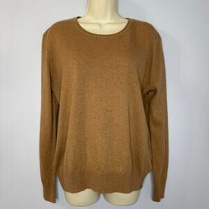 Galeria Silk Cashmere Woman’s Sweater Crew Neck Soft Lightweight Women's